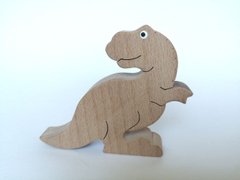 Дерев'яна іграшка динозавр - тиранозавр