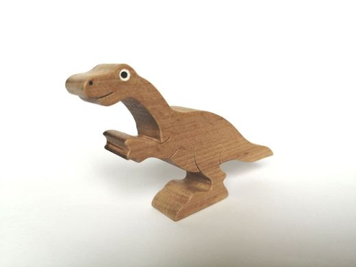 Дерев'яна іграшка динозавр - орнітолест